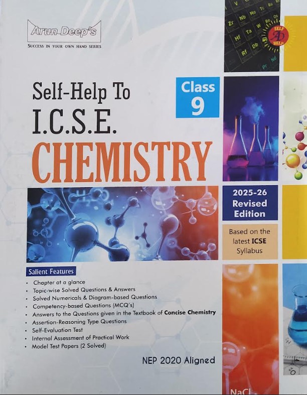 Self Help To ICSE CHEMISTRY Class 9th  NEP 2020 Aligned (2025-2026) 